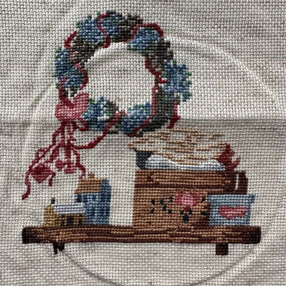 Leisure Arts Collection Things Country Cross Stitch Pattern Leaflet 1986 Project - Picture 3 of 13